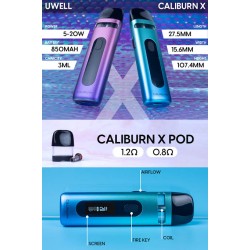 UWELL CALİBURN X POD SİSTEM Elektronik Sigara
